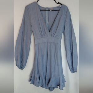 Angel Biba women's dress, size L, Blue